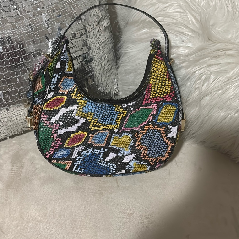 Colorful Patterned Women's Bag